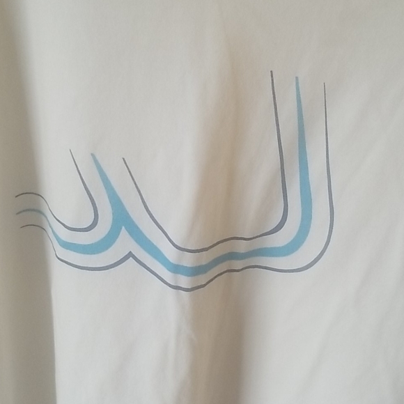 Pusch white printed t shirt 2 for $15 - Picture 2 of 3
